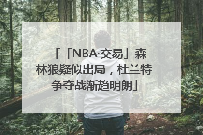 「NBA·交易」森林狼疑似出局，杜兰特争夺战渐趋明朗