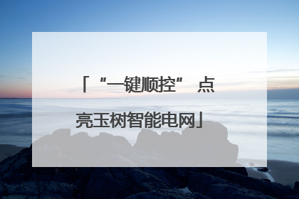 “一键顺控” 点亮玉树智能电网