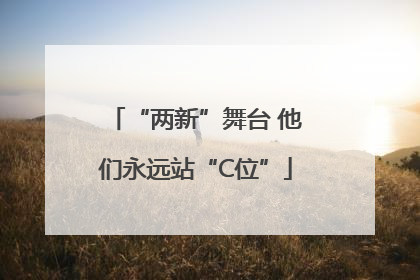 “两新”舞台 他们永远站“C位”