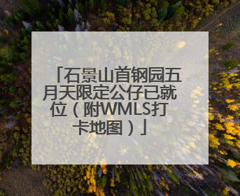 石景山首钢园五月天限定公仔已就位（附WMLS打卡地图）