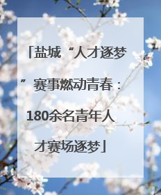盐城“人才逐梦”赛事燃动青春：180余名青年人才赛场逐梦