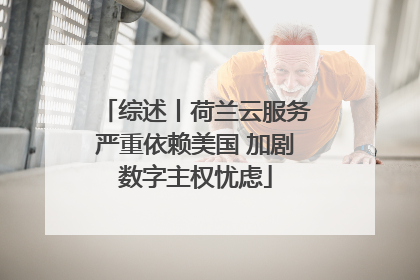 综述丨荷兰云服务严重依赖美国 加剧数字主权忧虑