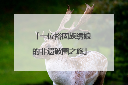 一位裕固族绣娘的非遗破圈之旅