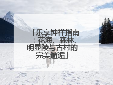 乐享钟祥指南：花海、森林、明显陵与古村的完美邂逅