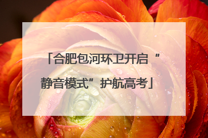 合肥包河环卫开启“静音模式”护航高考