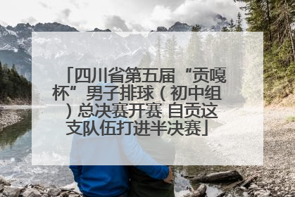 四川省第五届“贡嘎杯”男子排球（初中组）总决赛开赛 自贡这支队伍打进半决赛