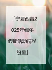 宁夏西吉2025年端午假期活动精彩纷呈