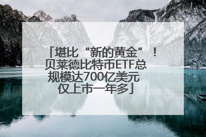 堪比“新的黄金”！贝莱德比特币ETF总规模达700亿美元 仅上市一年多
