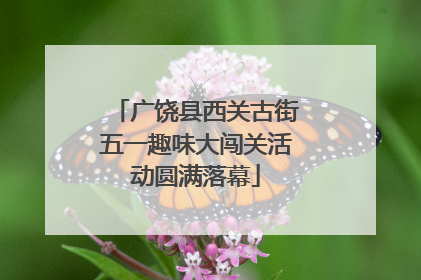 广饶县西关古街五一趣味大闯关活动圆满落幕