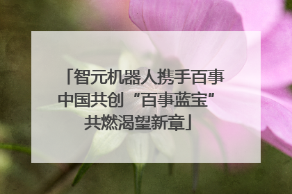 智元机器人携手百事中国共创“百事蓝宝” 共燃渴望新章