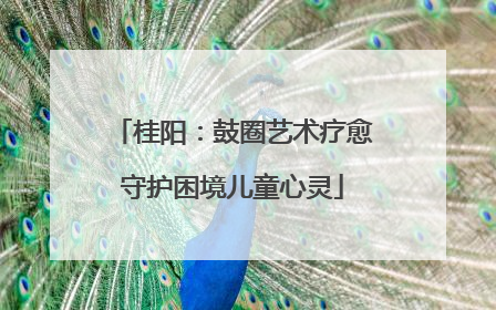 桂阳：鼓圈艺术疗愈守护困境儿童心灵