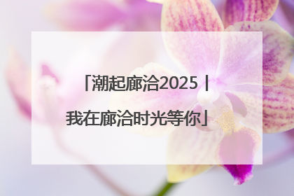 潮起廊洽2025丨我在廊洽时光等你