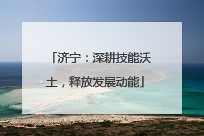 济宁：深耕技能沃土，释放发展动能