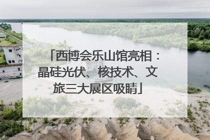 西博会乐山馆亮相：晶硅光伏、核技术、文旅三大展区吸睛