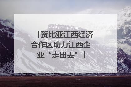 赞比亚江西经济合作区助力江西企业“走出去”