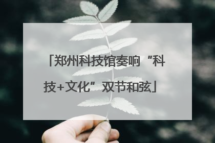 郑州科技馆奏响“科技+文化”双节和弦