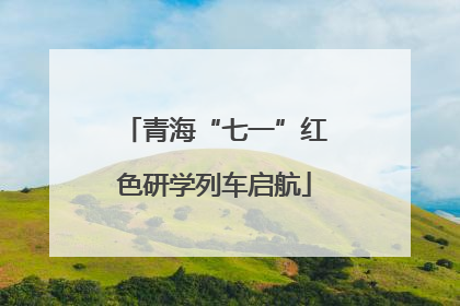 青海“七一”红色研学列车启航