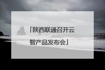陕西联通召开云智产品发布会