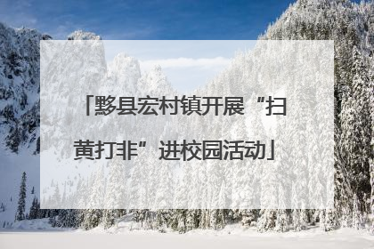 黟县宏村镇开展“扫黄打非”进校园活动