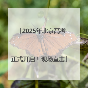 2025年北京高考正式开启！现场直击