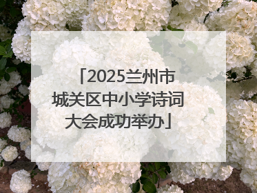 2025兰州市城关区中小学诗词大会成功举办