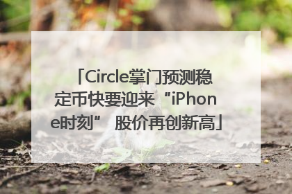 Circle掌门预测稳定币快要迎来“iPhone时刻” 股价再创新高